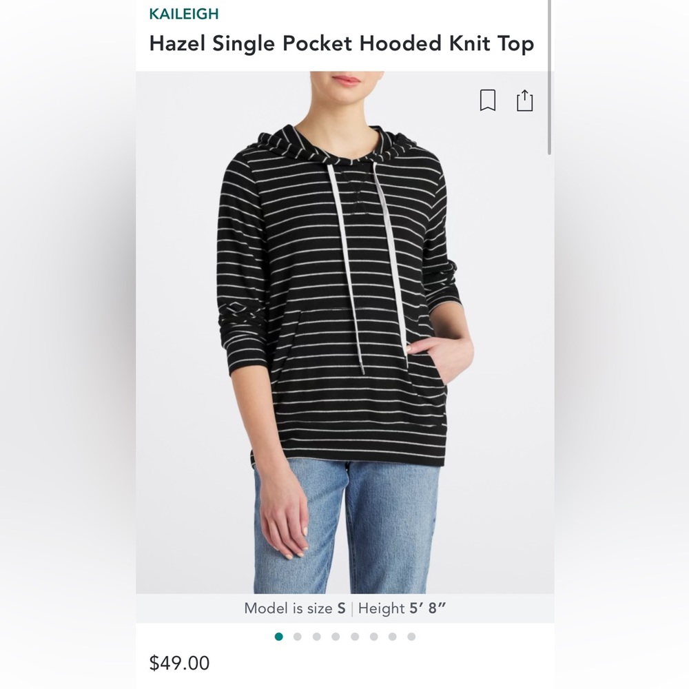 Striped Hoodie - Picture 4 of 4